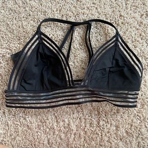 Black bralette